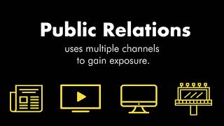 Media Relations vs Public Relations [upl. by Alleon]