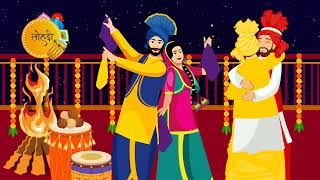 Happy Lohri 2024 Lohri motion graphics video I Happy Lohri wishes video I Lohri 2024 lohri [upl. by Quiteria]