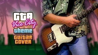 Vice City Theme Guitar Cover [upl. by Icnan]