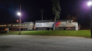 NJT Train 882 Departing Netcong  Netcong NJ  November 7 2023 [upl. by Ayenat4]