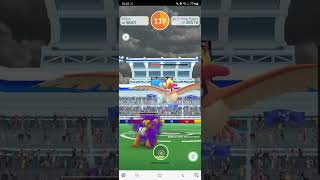 Speed Solo Mega pidgeot raid pokemongo  time 354 [upl. by Kliment757]