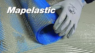 Mapelastic  cementová hydroizolačná stierka  waterproofing  MAPEI [upl. by Ahtilat]