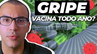 POR QUE A GRIPE TEM VACINA TODO ANO [upl. by Nwavahs]