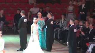 Blackpool Festival 2012 Amateur RStar Ballroom valtz Anastasiya Kulbeda Dmitriy Pleshkov [upl. by Sonafets]