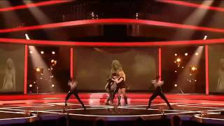 Britney Spears  Womanizer Live on X  Factor HD [upl. by Aleacin]