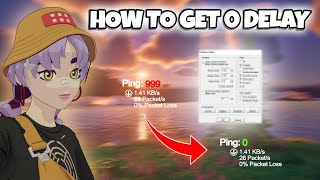 How To Get 0 Delay In Fortnite With This SECRET Program [upl. by Nakasuji]