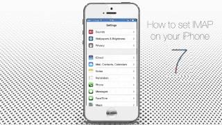 How to Set up IMAP for iPhone and iPad [upl. by Wolram99]