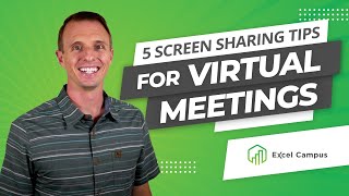 Best Screen Sharing Tips For Virtual Meetings [upl. by Dazhahs]