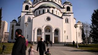 Church of Saint Sava  Crkva Svetog Save Beograd [upl. by Ricki]