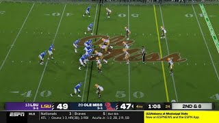 LSU vs Ole Miss THRILLING Ending  2023 College Football [upl. by Frieda614]