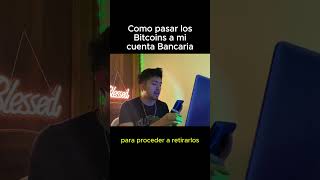 Como Retirar BTC a Cuenta Bancaria🔴 bitcoin criptomonedas 1bitcoin binance [upl. by Okika]