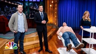 Wax On Wax Off Late Night with Jimmy Fallon [upl. by Coralie]