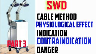 SWD  CABLE METHOD  PHYSIOLOGICAL EFFECT INDICATION  CONTRAINDICATION  DANGER part 33 [upl. by Graeme]