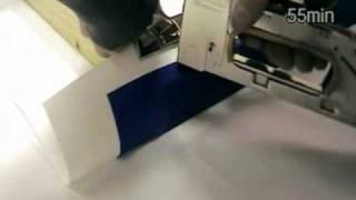 How to stretch wrap a canvas giclee print [upl. by Domeniga]