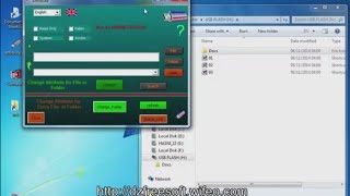 Modifier lAttribute dun Fichier ou Dosier Attrib et Récupérer Les Fichiers Dans USB Infecter [upl. by Muncey]