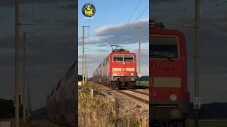 111 201 mit RB74 unterwegs von München nach Buchloe in herrlichem Abendlicht trainspotting [upl. by Erdne]