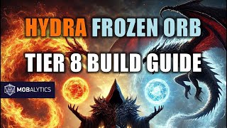 Hydra Winterglass can cook T8s  Build Guide  Diablo 4  S5 Sorcerer [upl. by Moises]