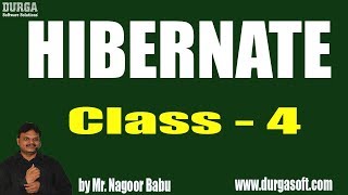 HIBERNATE Online Training  Class  4  by Nagoor Babu On 27112018 [upl. by Adnoryt173]