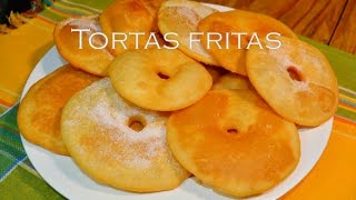 TORTAS FRITAS la receta mas facil [upl. by Ellecram72]