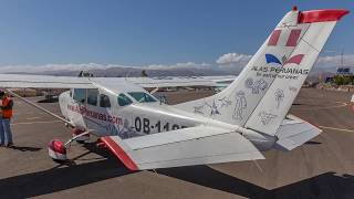 Flying over the Nazca Lines  Peru [upl. by Yojenitsirk676]