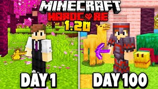 I Survived 100 Days in 120 Minecraft Hardcore  HINDI [upl. by Matusow]