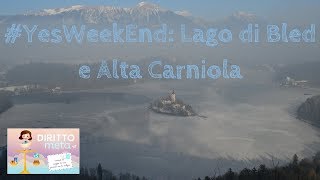 Weekend Lago di Bled e Alta Carniola Slovenia  GoPro Video [upl. by Berman]