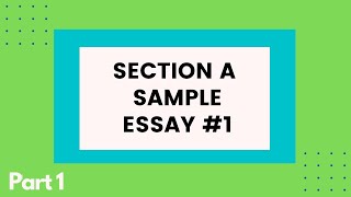 A VCE Text Response Essay  Wordsworths Poetry Analysis  Part 1  Raw 50 English [upl. by Myrwyn]