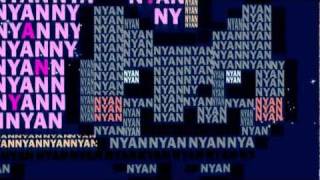 Nyan Cat Animated Text HD Tribute [upl. by Nosnek804]