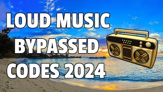 LOUD MUSIC BYPASSED Roblox Ids WORKING 2024 [upl. by Etnahc]