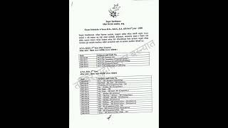 BBS 3rd Year Exam Routine 2081 bbs3rdyear examroutine [upl. by Brote]