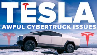 Worst Tesla Cybertruck Issues  Its STILL a Problem [upl. by Tenay]