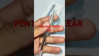 PENTONIC CLR CLEAR GEL PEN pentonic pentonicclr pentoniccleargelpen newpentonicgelpen Gelpens [upl. by O'Brien]