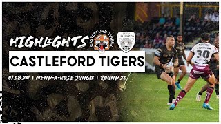 Castleford Tigers vs Leigh Leopards  Round 20  Highlights [upl. by Lambertson]