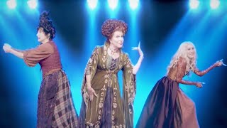 Hocus Pocus Reunion Watch the Sanderson Sisters SING Together [upl. by Crissie679]