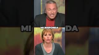 Quando Alessandra Mussolini litigò in diretta per un insulto a suo marito [upl. by Nylesor]