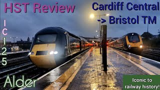 Britains FASTEST diesel locomotive  HST Review with GWR  Cardiff Central to Bristol Temple Meads [upl. by Freeland]