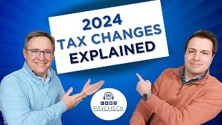 Tax Changes for 2024 A Look at the Numbers  Ep 33 [upl. by Ephraim645]