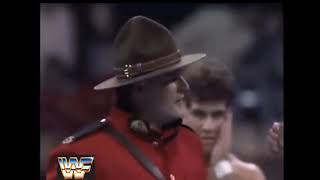 quotThe Mountiequot WWF Vignettes amp Superstars Debut 1990 [upl. by Kerwon]