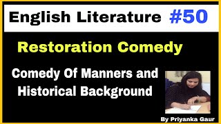 E50  Comedy of Manners or Restoration Comedy  Historical Background  Charles II [upl. by Benenson990]