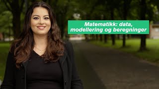 Matematikk data modellering og beregninger bachelor [upl. by Eniamrahc]