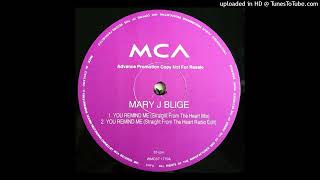 A1 Mary J Blige  You Remind Me Straight From The Heart Mix [upl. by Aed599]