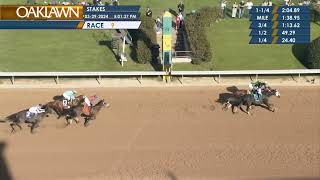 Oaklawn Park March 29 2024 The 5th Running of Temperence Hill Stakes [upl. by Ayila]