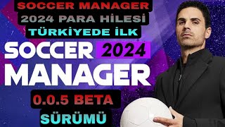 SOCCER MANAGER 2024 PARA HİLESİ HACK [upl. by Enajaras885]