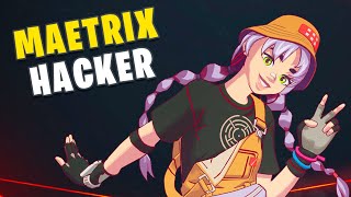 Maetrix skin Hacker no Fortnite [upl. by Pharaoh]