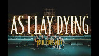 As I Lay Dying  Asia 2024 Tour Recap [upl. by Aicats461]