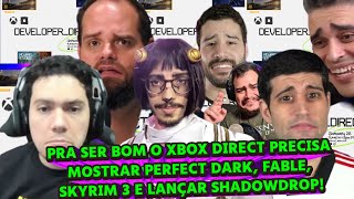 OS CARAS QUEREM QUE O XBOX DIRECT SEJA UMA E3 [upl. by Ailekat293]