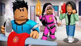 Mom Loved SUPERHERO Sister MORE Than Him A Roblox Movie [upl. by Nitsrik533]