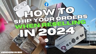 How To SHIP Your RESELLING ORDERS Reselling Tips amp Tricks [upl. by Koenraad829]