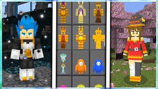 🎁EL MEJOR PACK DE SKINS 2D 3D 4D 5D PARA MINECRAFT PE 120 🌸 MINECRAFT BEDROCK 120 [upl. by Ynnavoeg545]