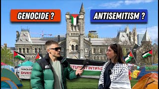 Investigating BOTH sides of Canadas Biggest Anti Israel Protest at the University of Toronto [upl. by Patrizia651]